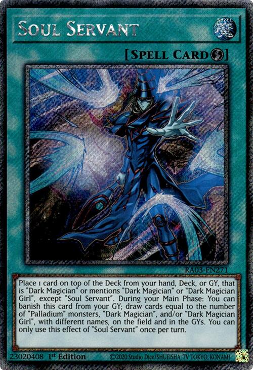 Soul Servant (Platinum Secret Rare) [RA03-EN271] Platinum Secret Rare | Mega City Incorporated