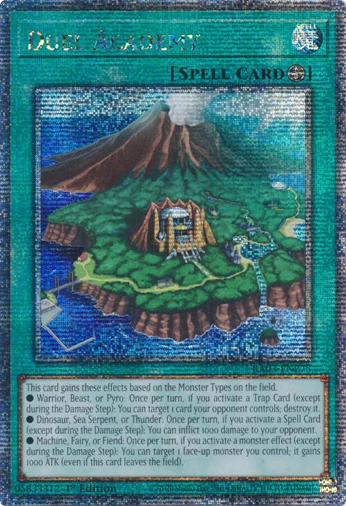 Duel Academy (card) (Quarter Century Secret Rare) [RA03-EN275] Quarter Century Secret Rare | Mega City Incorporated