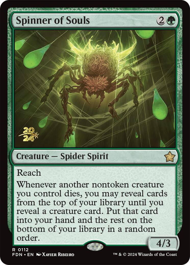 Spinner of Souls [Foundations Prerelease Promos] | Mega City Incorporated