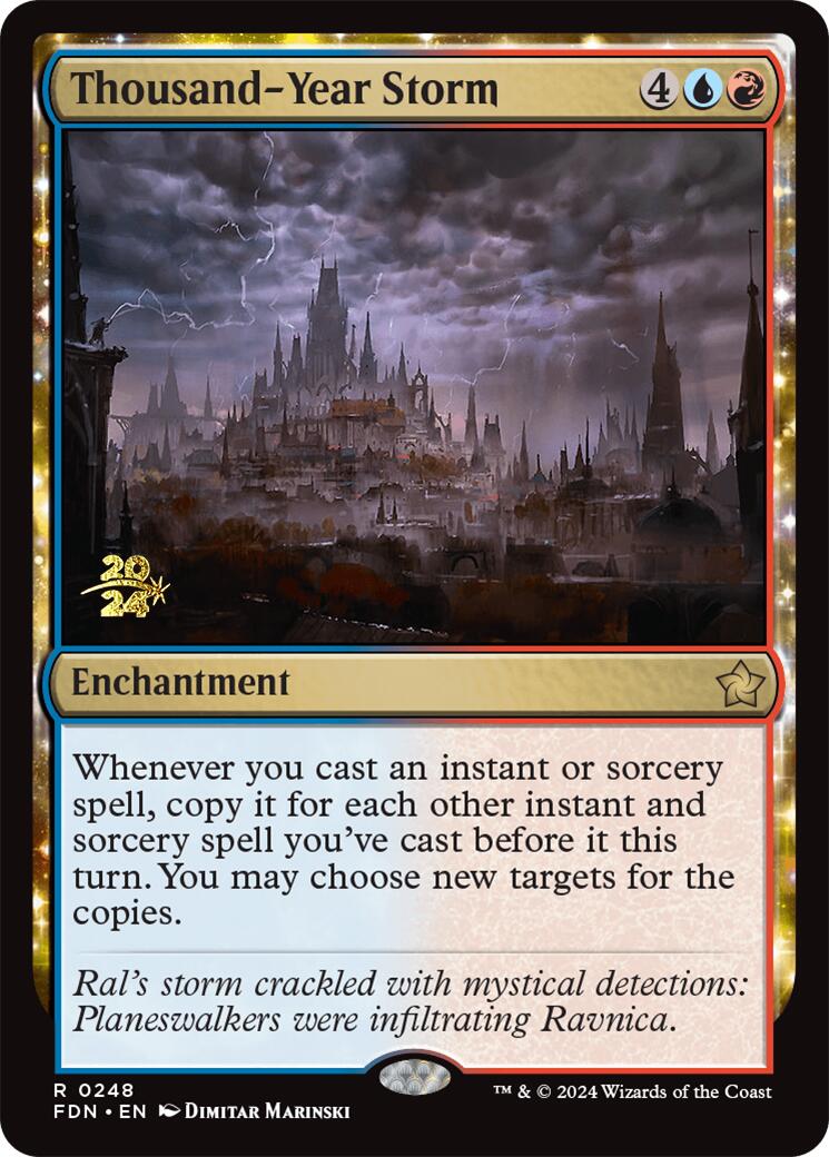 Thousand-Year Storm [Foundations Prerelease Promos] | Mega City Incorporated