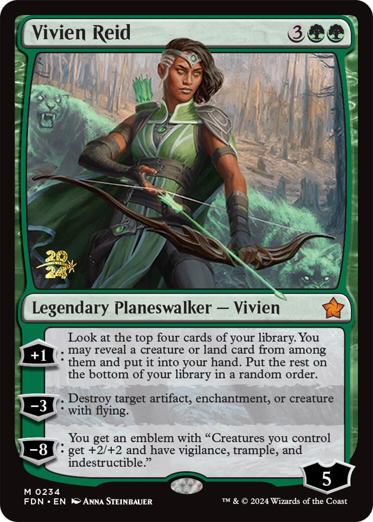 Vivien Reid [Foundations Prerelease Promos] | Mega City Incorporated