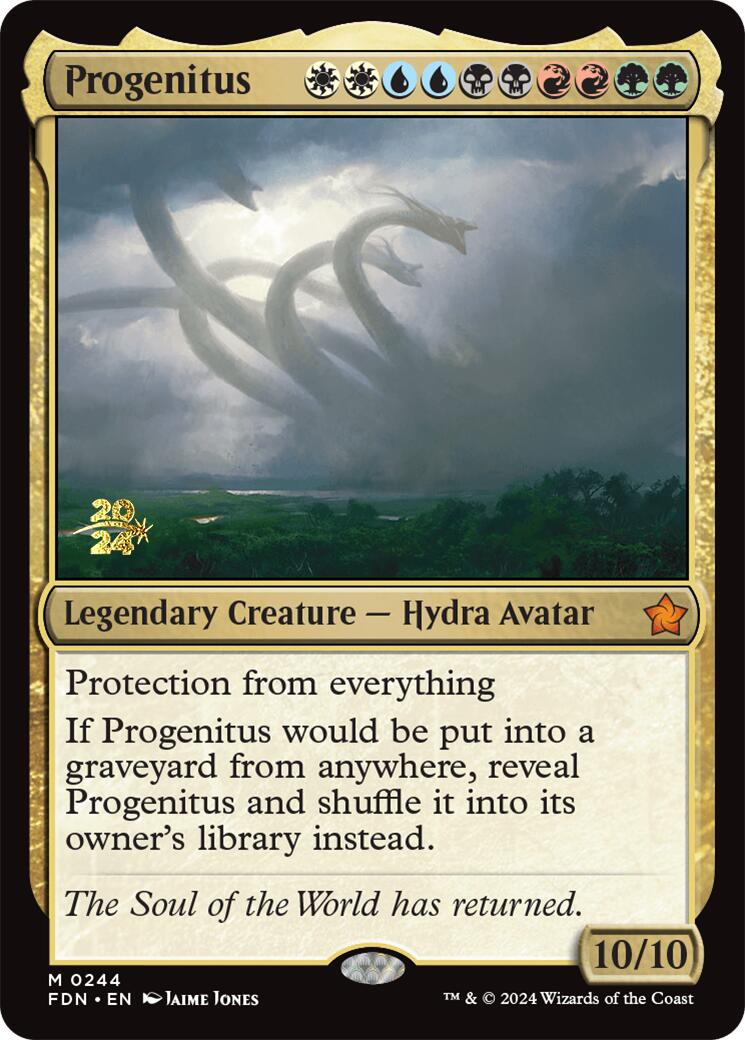 Progenitus [Foundations Prerelease Promos] | Mega City Incorporated