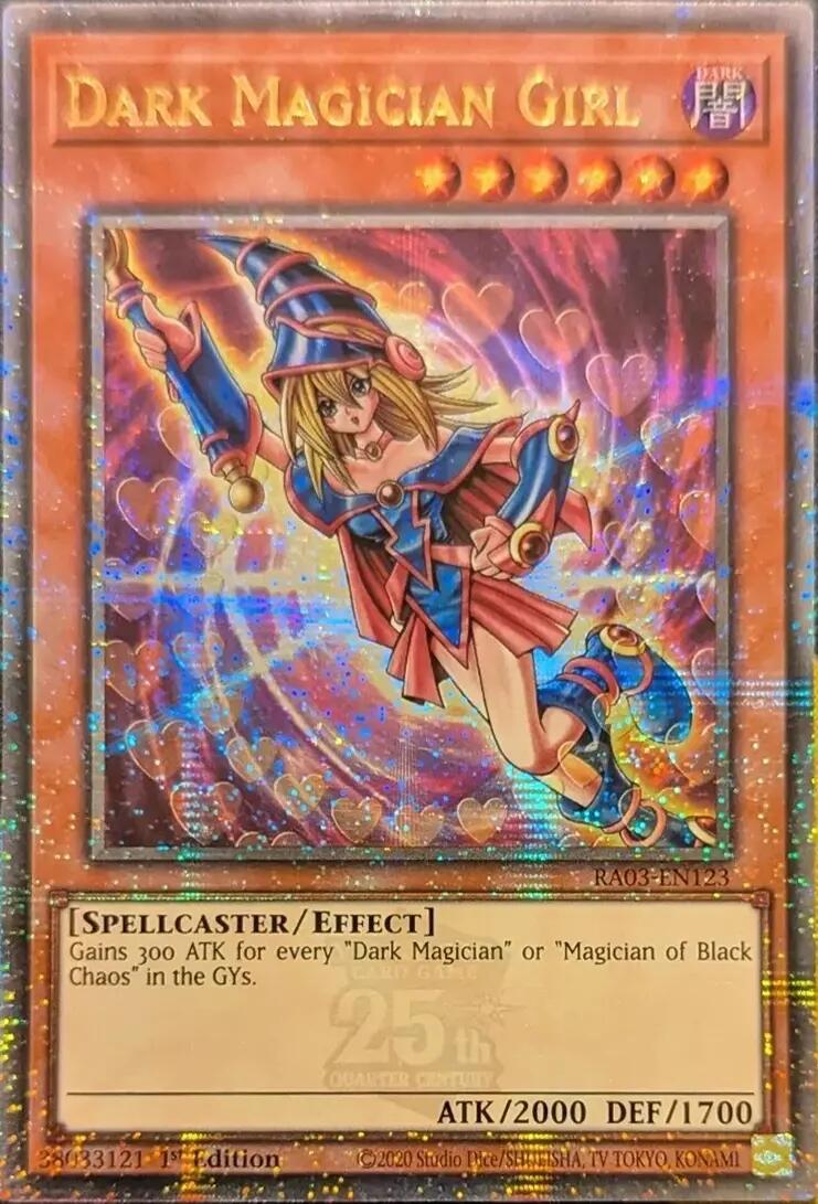 Dark Magician Girl (Quarter Century Secret Rare) (C) [RA03-EN123] Quarter Century Secret Rare | Mega City Incorporated