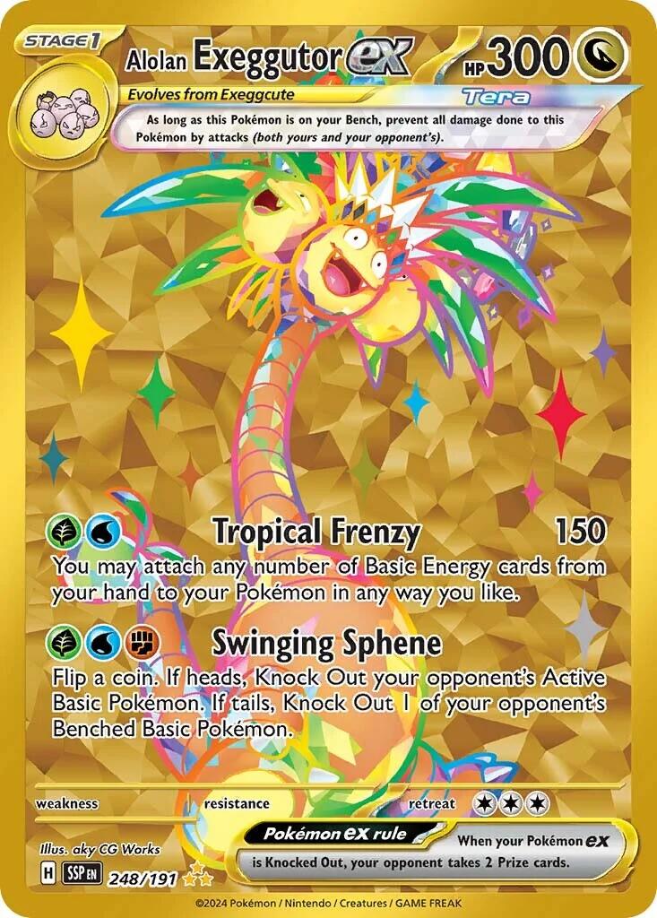 Alolan Exeggutor ex (248/191) [Scarlet & Violet: Surging Sparks] | Mega City Incorporated