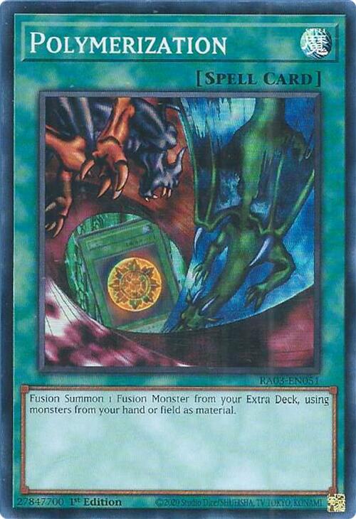 Polymerization (Alternate Art) [RA03-EN051] Super Rare | Mega City Incorporated