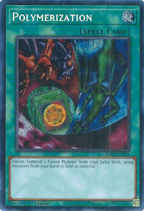 Polymerization (Alternate Art) (Secret Rare) [RA03-EN051] Secret Rare | Mega City Incorporated