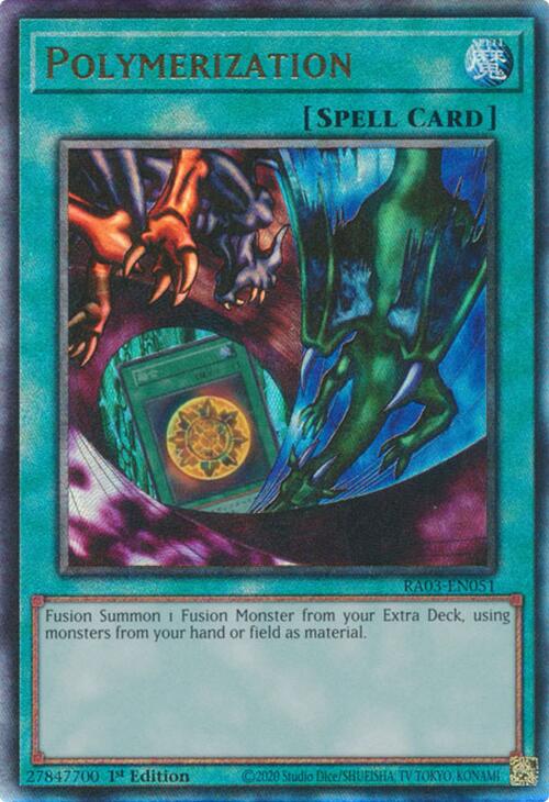 Polymerization (Alternate Art) (PUR) [RA03-EN051] Prismatic Ultimate Rare | Mega City Incorporated