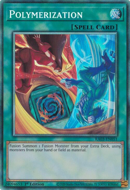 Polymerization (B) (HERO Art) (PCR) [RA03-EN051] Prismatic Collector's Rare | Mega City Incorporated