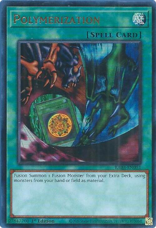 Polymerization (Alternate Art) (UR) [RA03-EN051] Ultra Rare | Mega City Incorporated