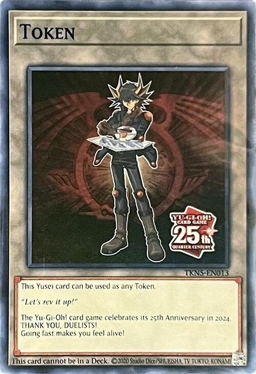 Token: Yusei [TKN5-EN013] Super Rare | Mega City Incorporated