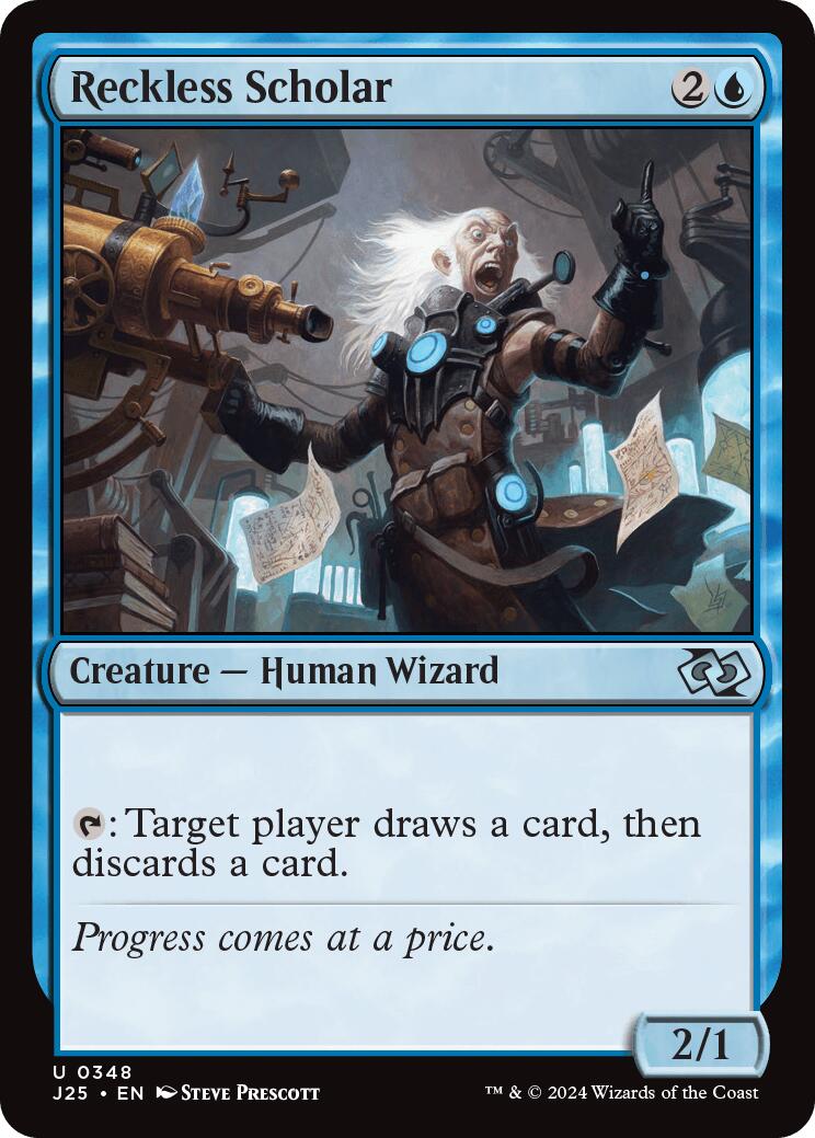 Reckless Scholar [Foundations Jumpstart] | Mega City Incorporated
