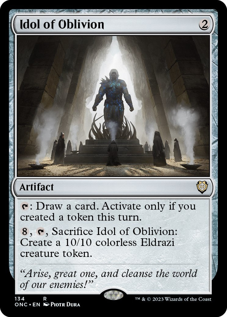 Idol of Oblivion [Phyrexia: All Will Be One Commander] | Mega City Incorporated