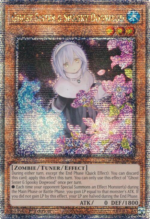 Ghost Sister & Spooky Dogwood (Alternate Art) (Quarter Century Secret Rare) [RA03-EN020] Quarter Century Secret Rare | Mega City Incorporated