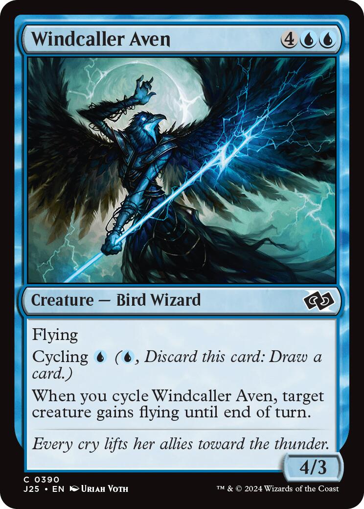 Windcaller Aven [Foundations Jumpstart] | Mega City Incorporated