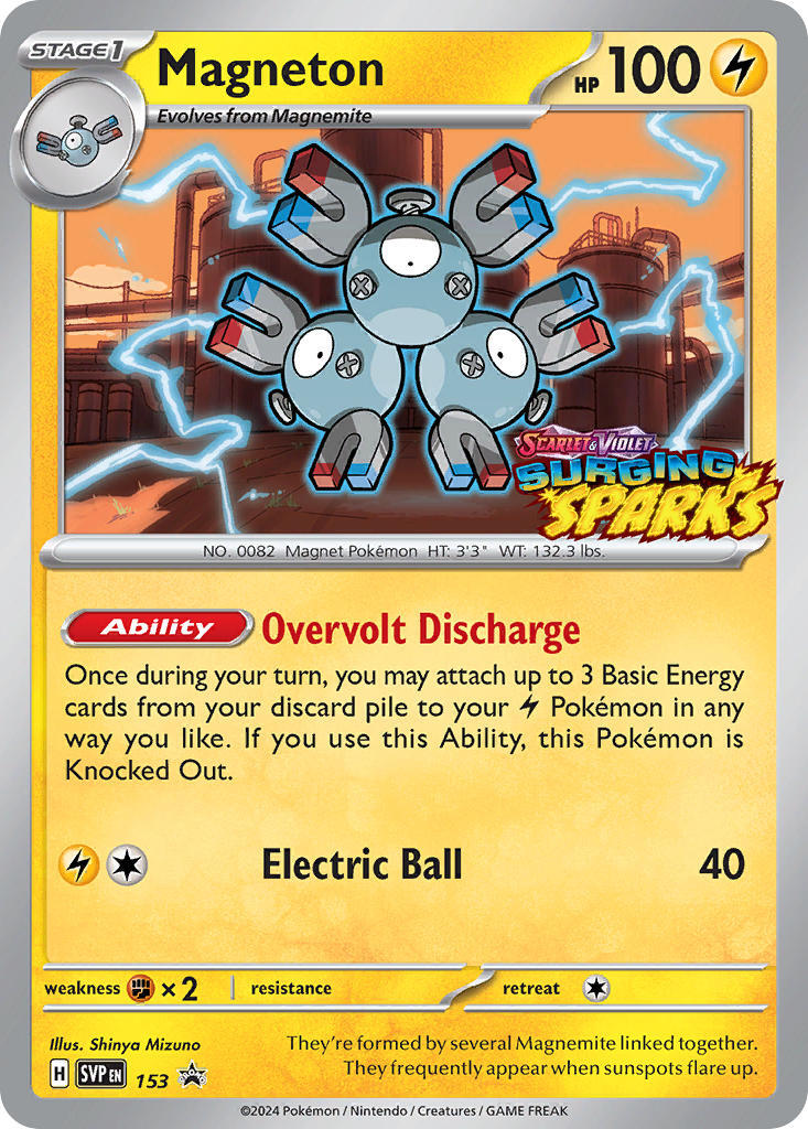 Magneton (153) [Scarlet & Violet: Black Star Promos] | Mega City Incorporated