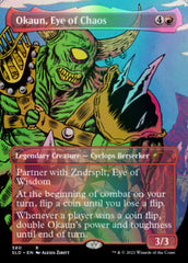 Okaun, Eye of Chaos // Okaun, Eye of Chaos (Borderless) [Secret Lair Drop Series] | Mega City Incorporated