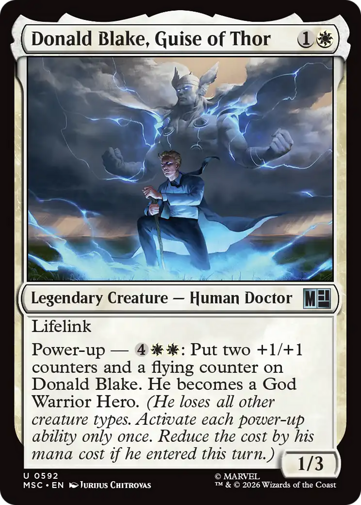 Donald Blake, Guise of Thor [Marvel Super Heroes Commander] | Mega City Incorporated
