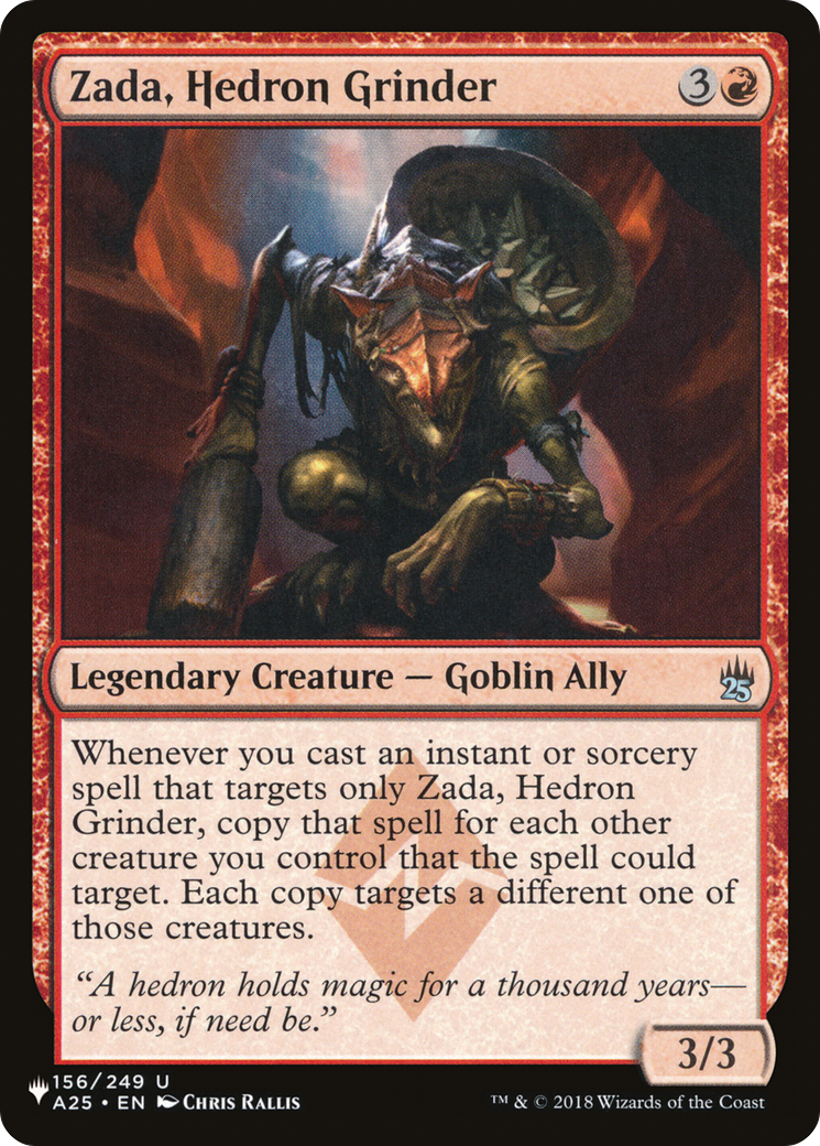 Zada, Hedron Grinder [The List] | Mega City Incorporated