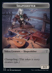 Shapeshifter (024) // Shapeshifter (028) Double-Sided Token [Commander Legends: Battle for Baldur's Gate Tokens] | Mega City Incorporated