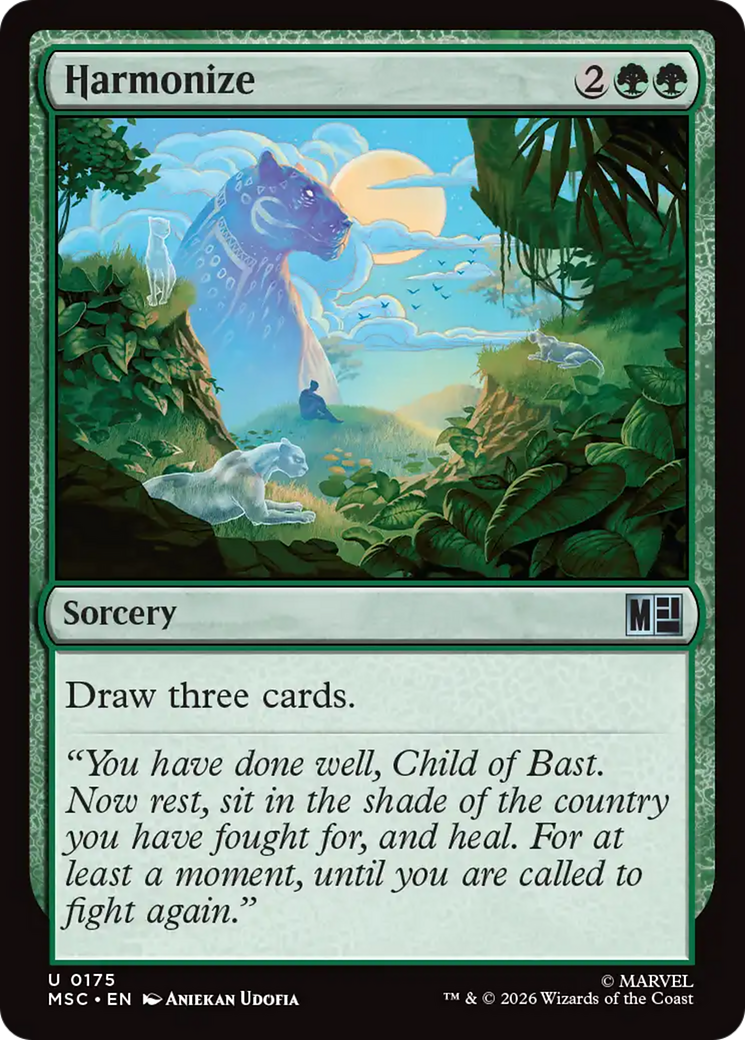 Harmonize (Surge Foil) [Marvel Super Heroes Commander] | Mega City Incorporated