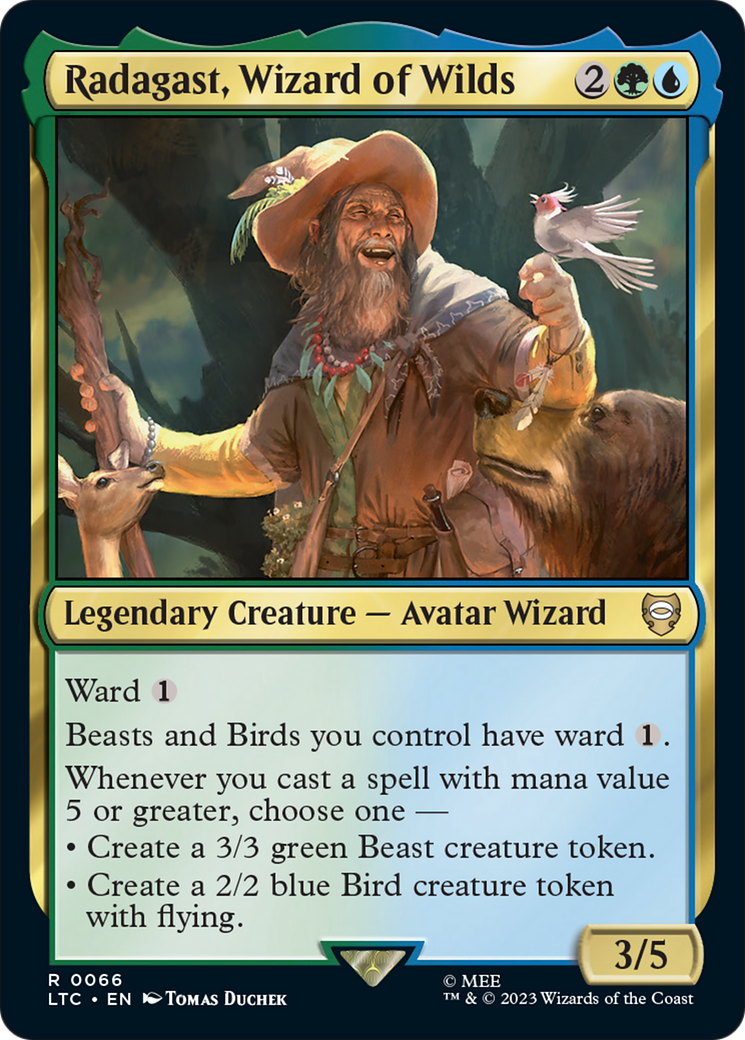 Radagast, Wizard of Wilds [The Lord of the Rings: Tales of Middle-Earth Commander] | Mega City Incorporated