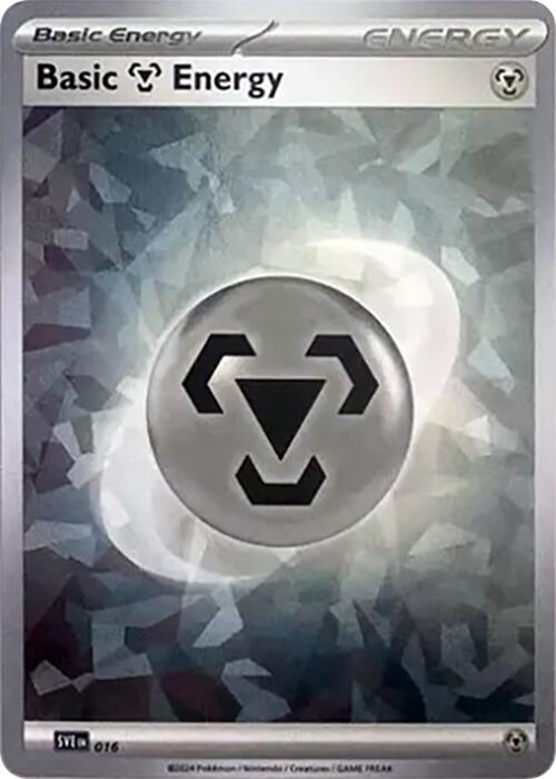 Basic Metal Energy (016) (Cracked Ice Holo) [Scarlet & Violet: Stellar Crown] | Mega City Incorporated