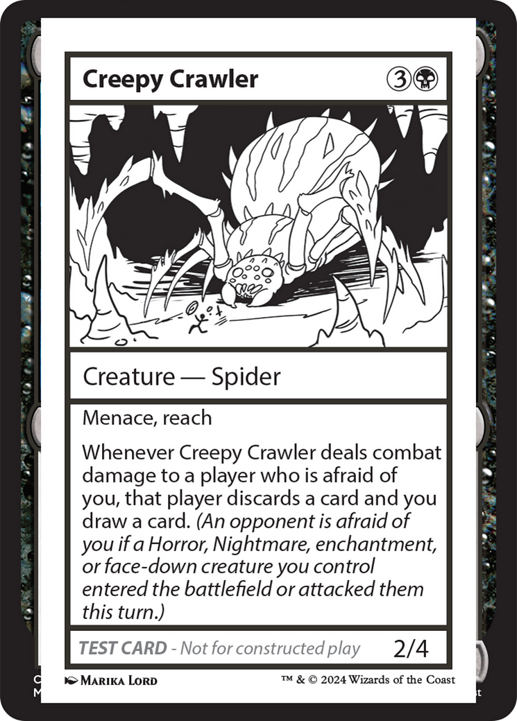 Creepy Crawler [Mystery Booster 2 Playtest Cards] | Mega City Incorporated