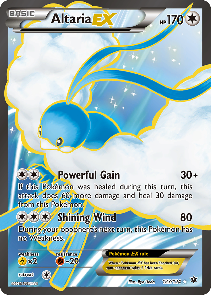 Altaria EX (123/124) [XY: Fates Collide] | Mega City Incorporated