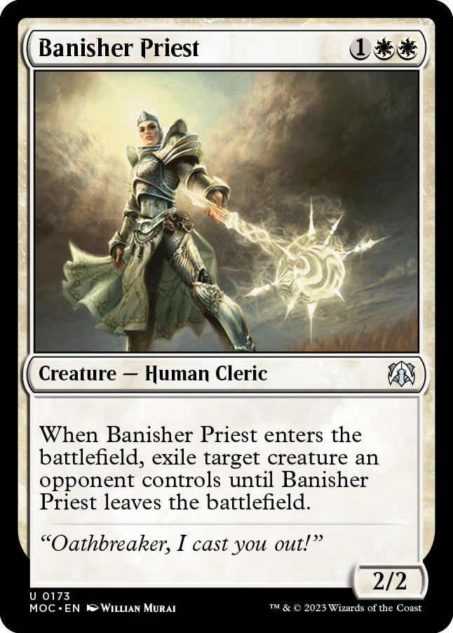 Banisher Priest [March of the Machine Commander] | Mega City Incorporated