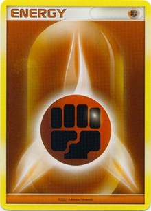 Fighting Energy (2007 Unnumbered D P Style) [League & Championship Cards] | Mega City Incorporated