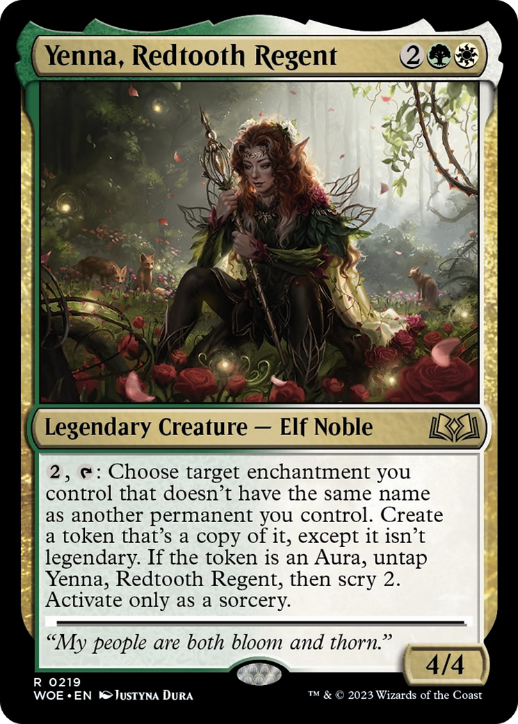 Yenna, Redtooth Regent [Wilds of Eldraine] | Mega City Incorporated