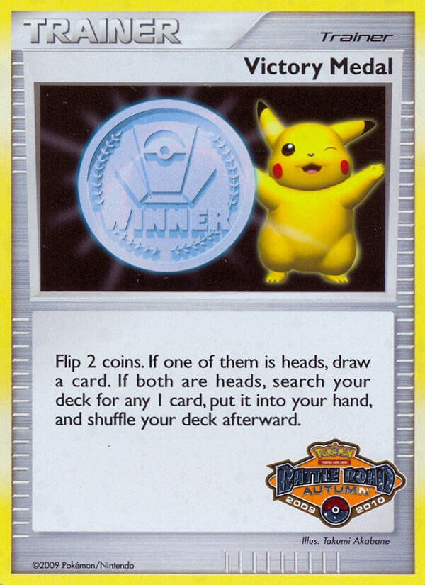 Victory Medal (2009-2010) (Battle Road Autumn) [League & Championship Cards] | Mega City Incorporated