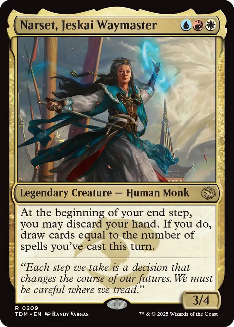 Narset, Jeskai Waymaster [Tarkir: Dragonstorm] | Mega City Incorporated