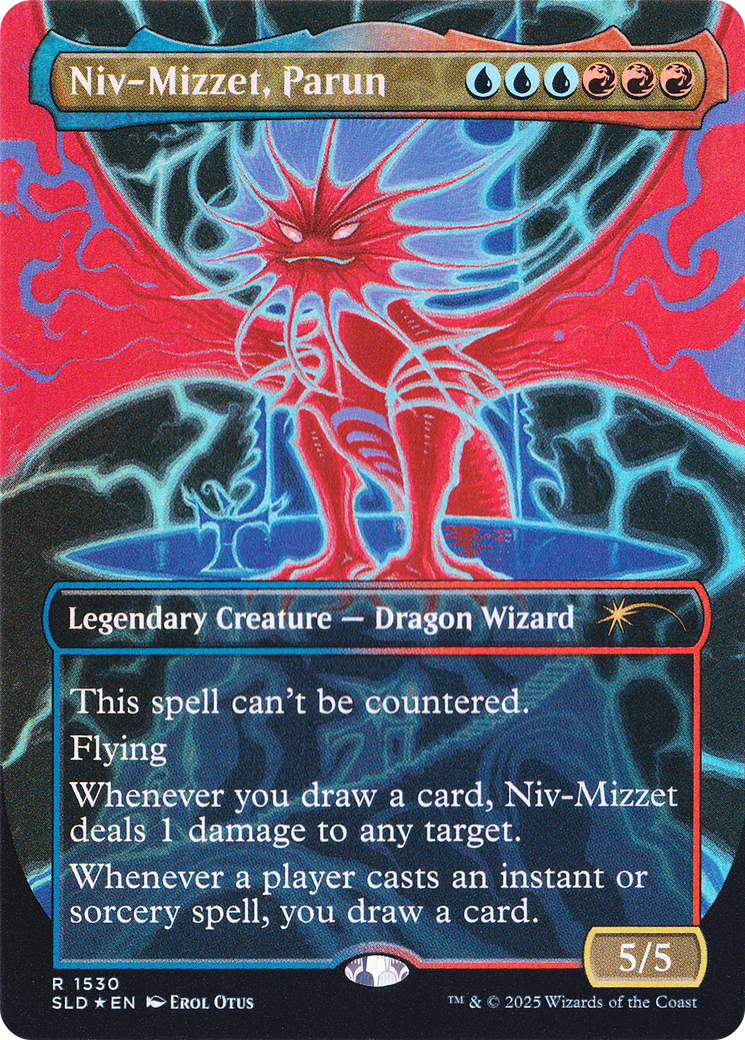Niv-Mizzet, Parun (Rainbow Foil) [Secret Lair Drop Series] | Mega City Incorporated