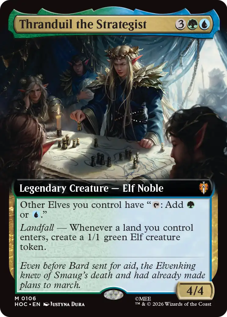 Thranduil the Strategist (Extended Art) [The Hobbit: Eternal-Legal] | Mega City Incorporated