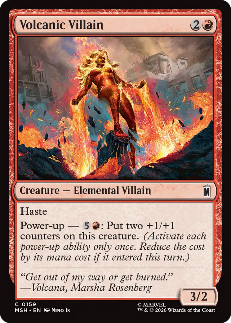 Volcanic Villain [Marvel Super Heroes] | Mega City Incorporated