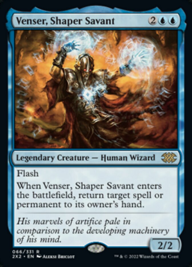 Venser, Shaper Savant [Double Masters 2022] | Mega City Incorporated