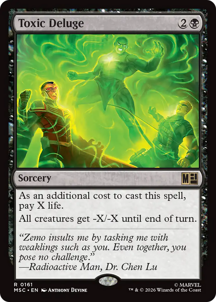 Toxic Deluge [Marvel Super Heroes Commander] | Mega City Incorporated