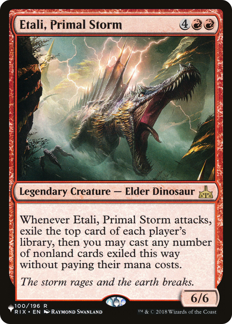 Etali, Primal Storm [The List] | Mega City Incorporated