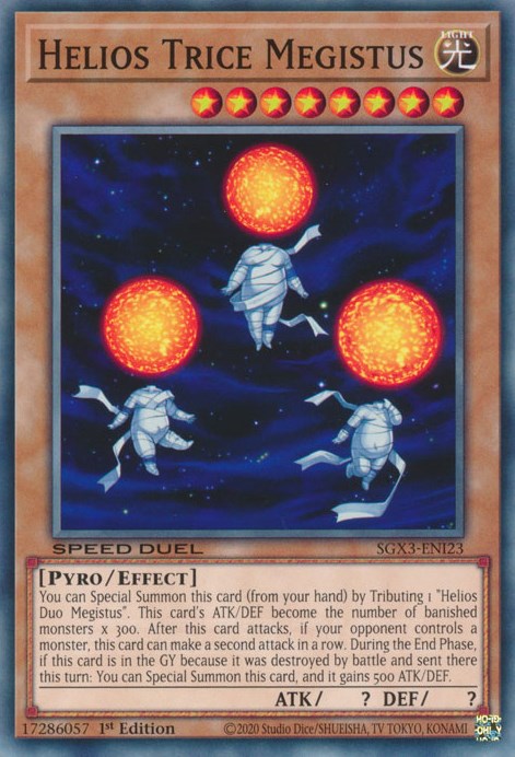 Helios Trice Megistus [SGX3-ENI23] Common | Mega City Incorporated