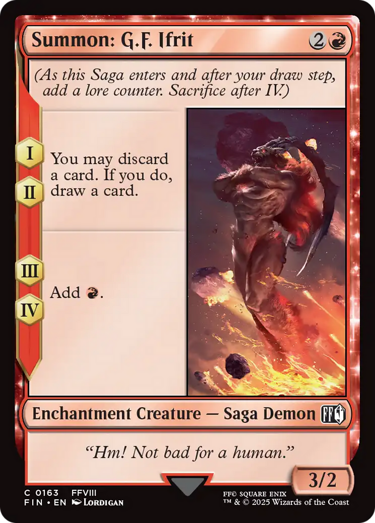 Summon: G.F. Ifrit [FINAL FANTASY] | Mega City Incorporated