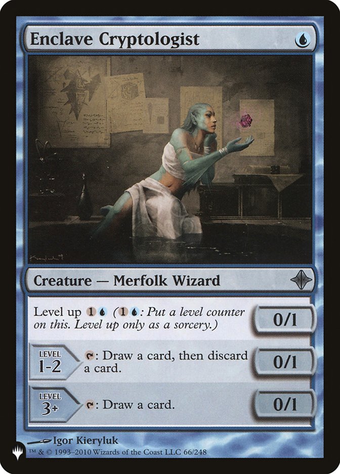 Enclave Cryptologist [The List] | Mega City Incorporated