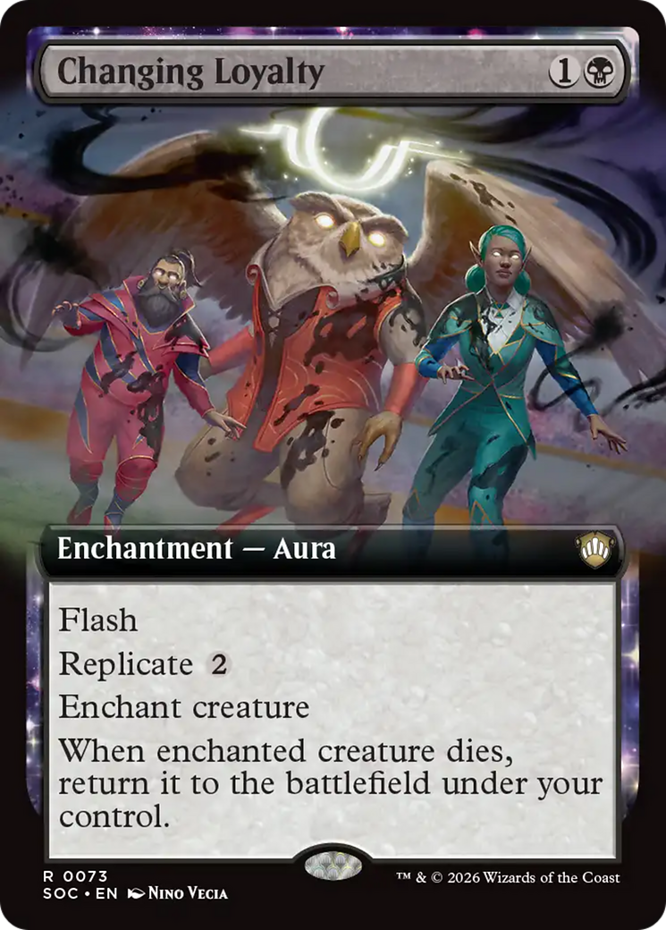 Changing Loyalty (Extended Art) [Secrets of Strixhaven Commander] | Mega City Incorporated