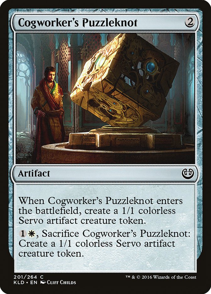 Cogworker's Puzzleknot [Kaladesh] | Mega City Incorporated