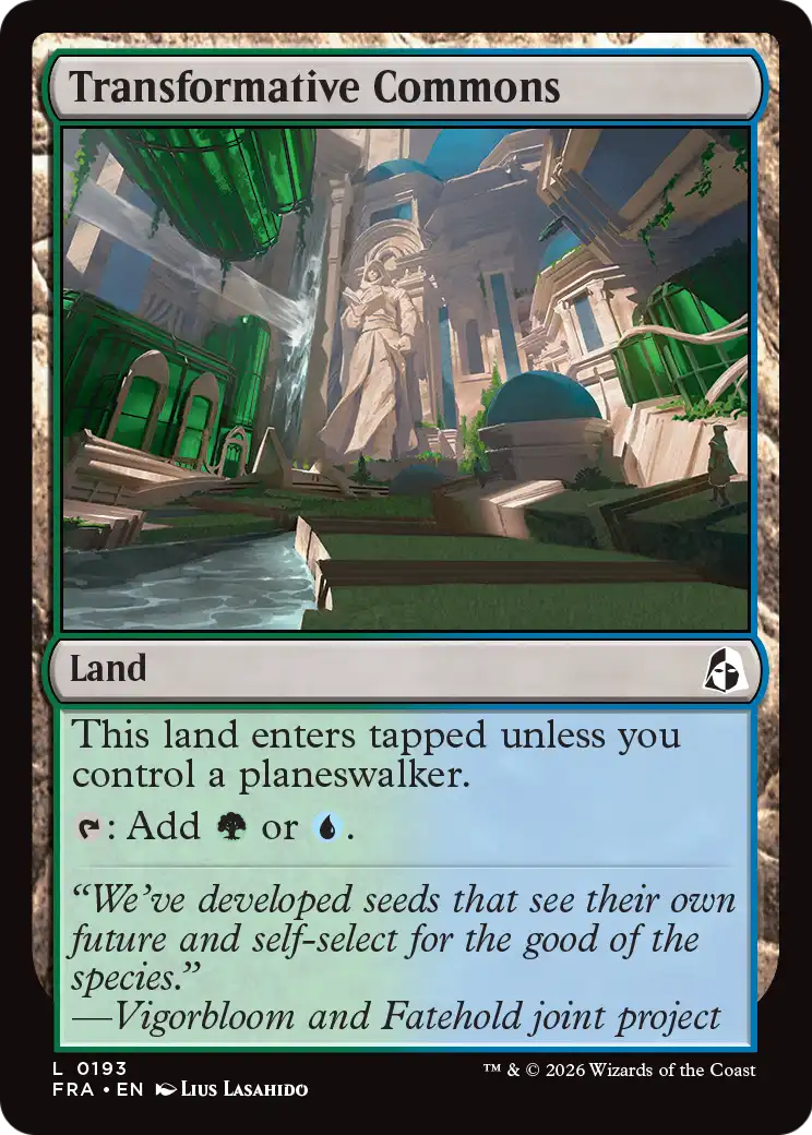 Transformative Commons [Reality Fracture] | Mega City Incorporated