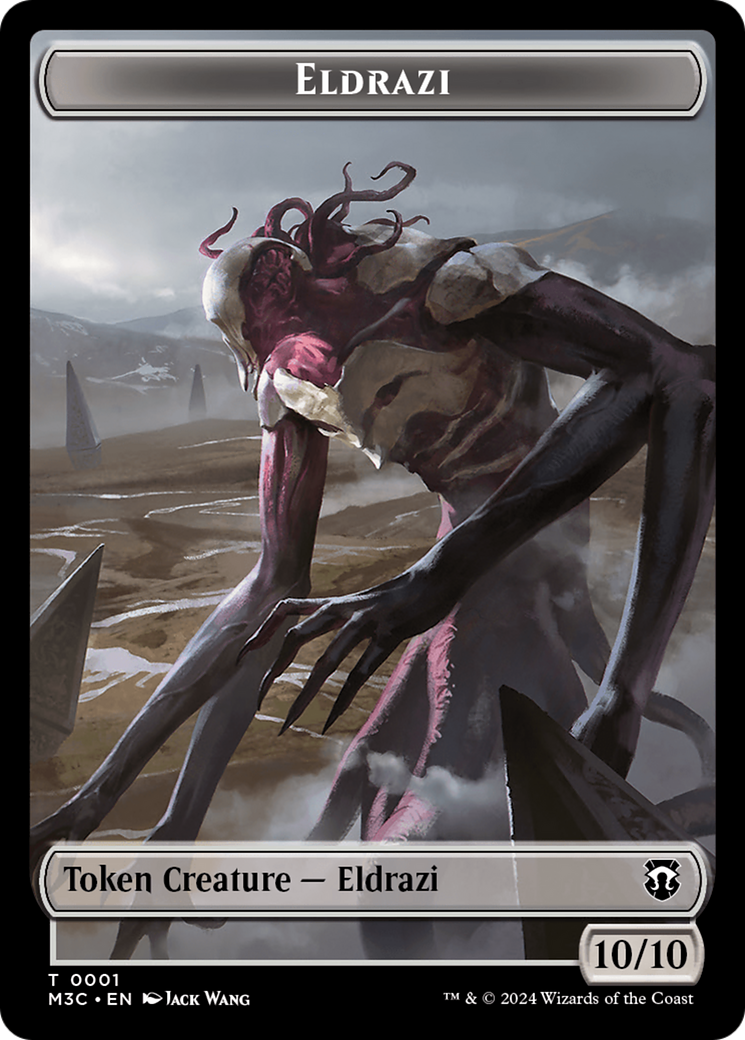 Eldrazi // Spirit Double-Sided Token [Modern Horizons 3 Commander Tokens] | Mega City Incorporated