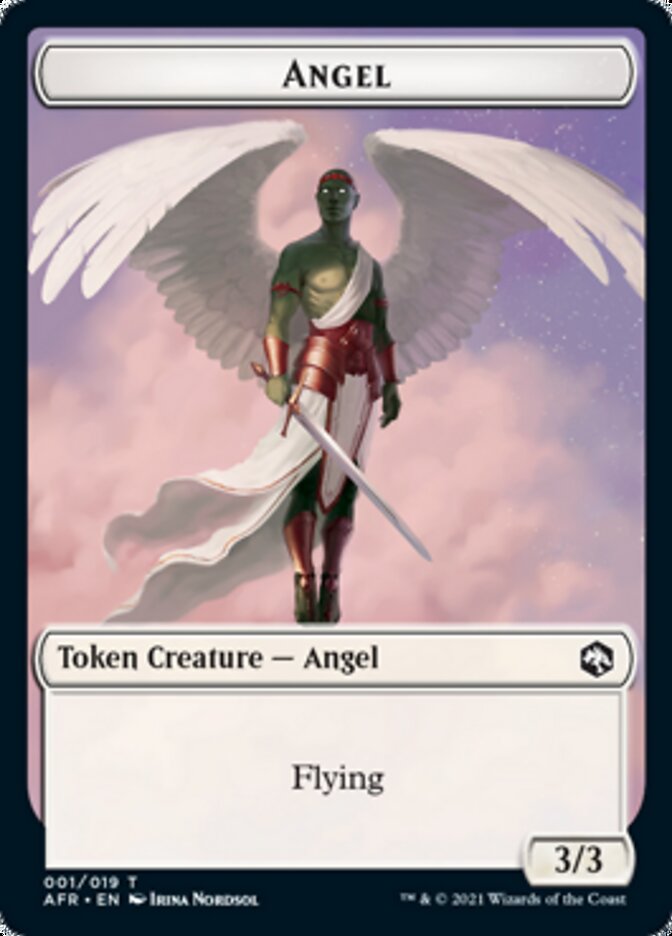 Angel Token [Dungeons & Dragons: Adventures in the Forgotten Realms Tokens] | Mega City Incorporated