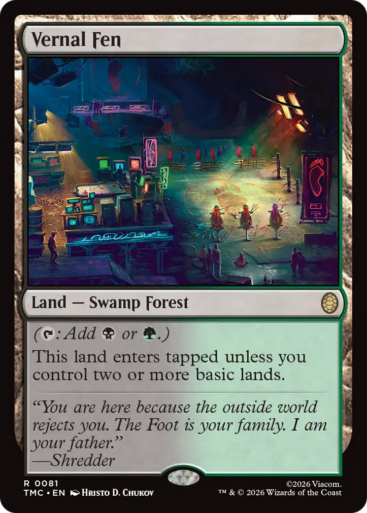 Vernal Fen [Teenage Mutant Ninja Turtles Commander] | Mega City Incorporated