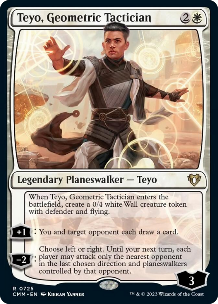 Teyo, Geometric Tactician [Commander Masters] | Mega City Incorporated