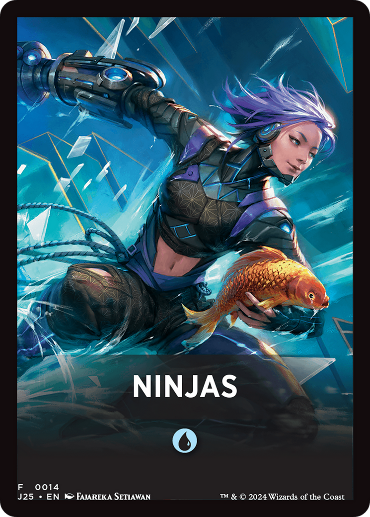 Ninjas Theme Card [Foundations Jumpstart Front Cards] | Mega City Incorporated